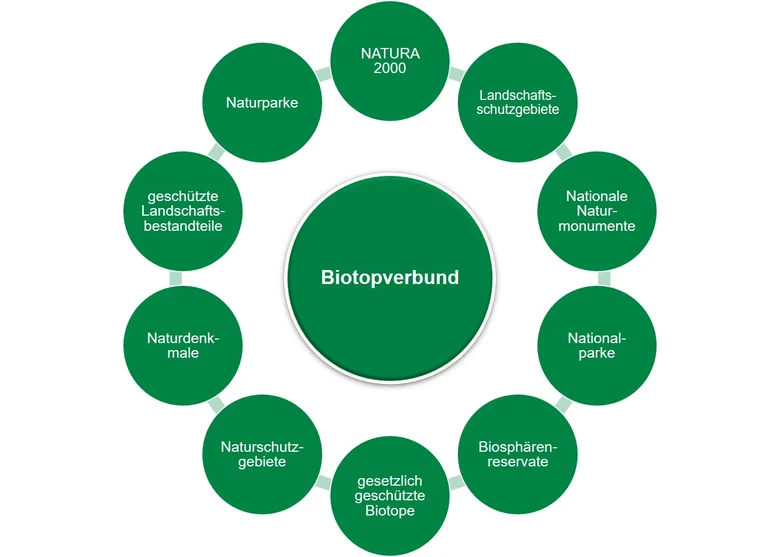 Bestandteile des Biotopverbundes 