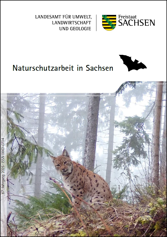 Titelbild Naturschutzarbeit in Sachsen 2025